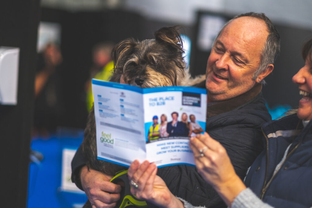 dog-friendly Cornwall Business Show